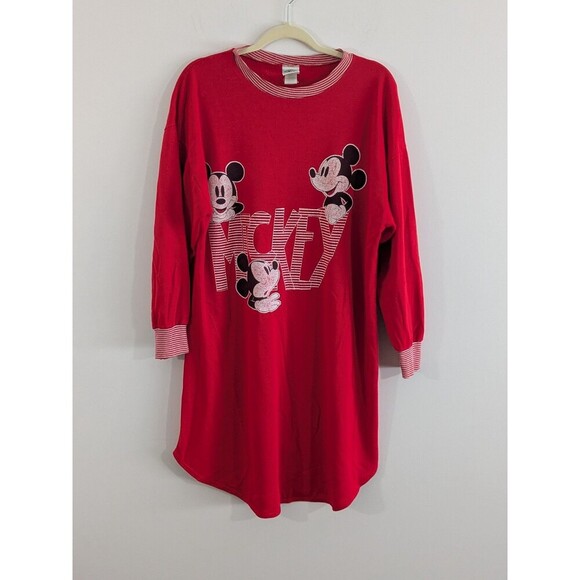 Disney Mickey & Co Vintage Mouse Sweater Dress Cozy Character Size Small Womens - Picture 1 of 10